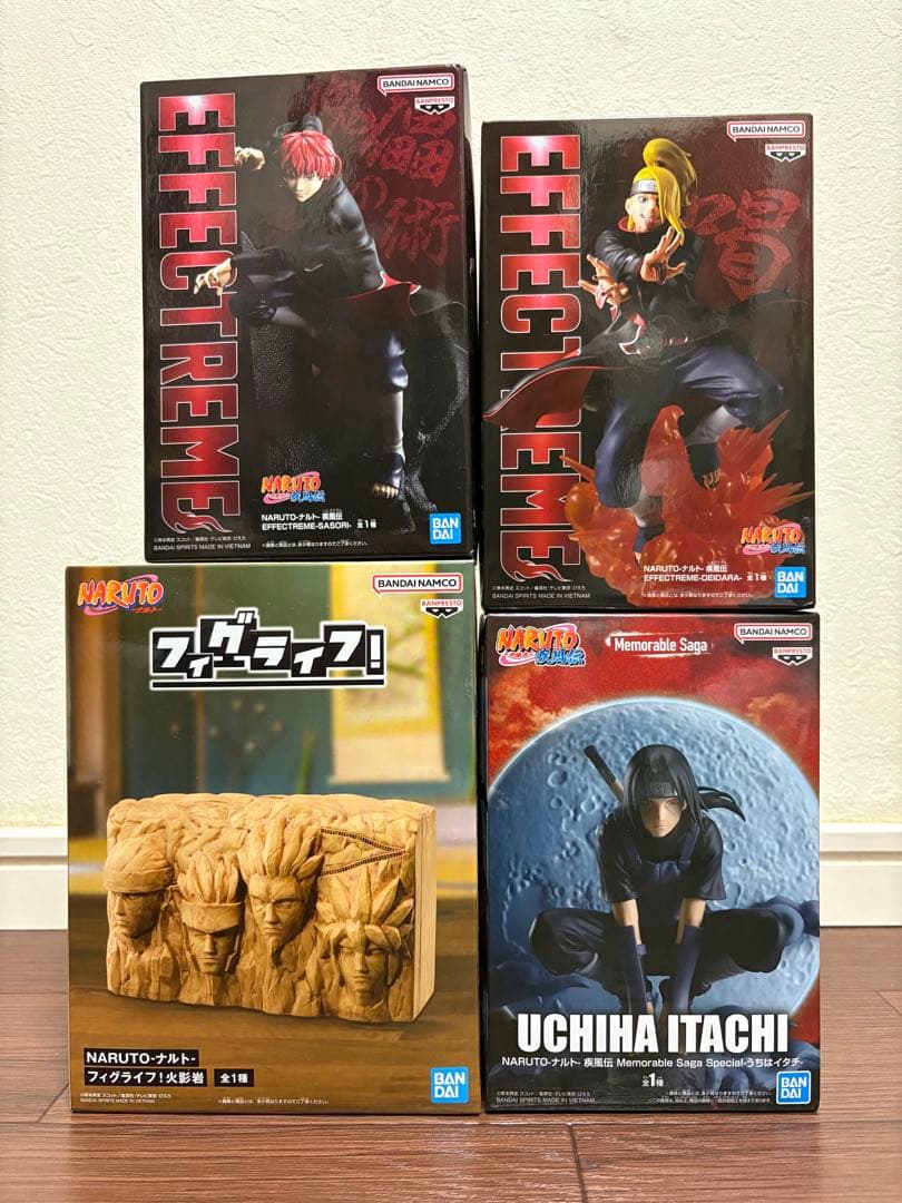 【新品】NARUTO-ナルト-疾風伝 フィギュア4体セット