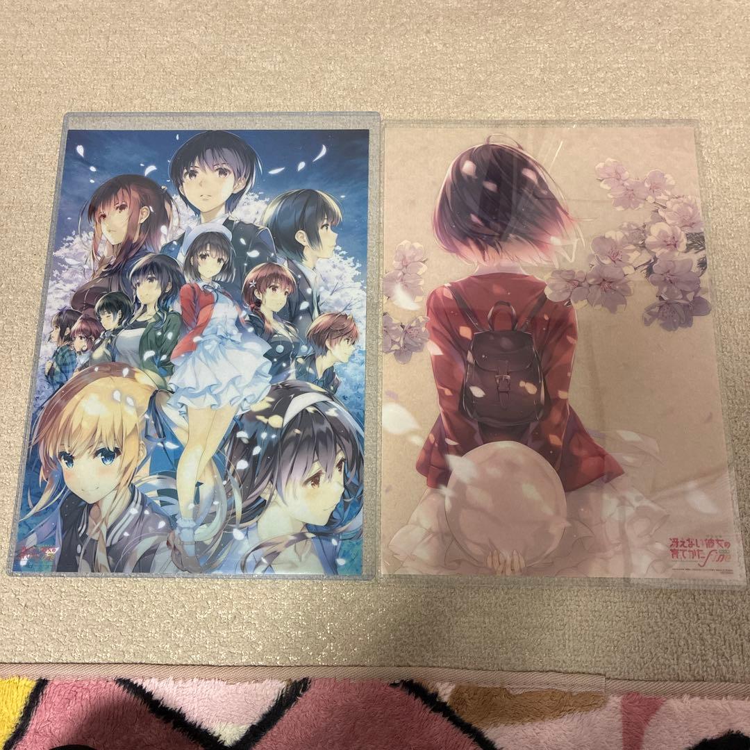 劇場版 冴えない彼女の育てかた Fine前売券特典 A3クリアポスター2枚