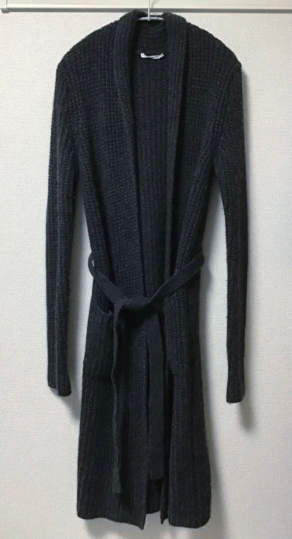 【ルー】n100 エヌワンハンドレッド、カシミヤニットローブ、34サイズ