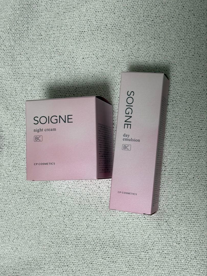 ソワーニュ クリーム・乳液セット