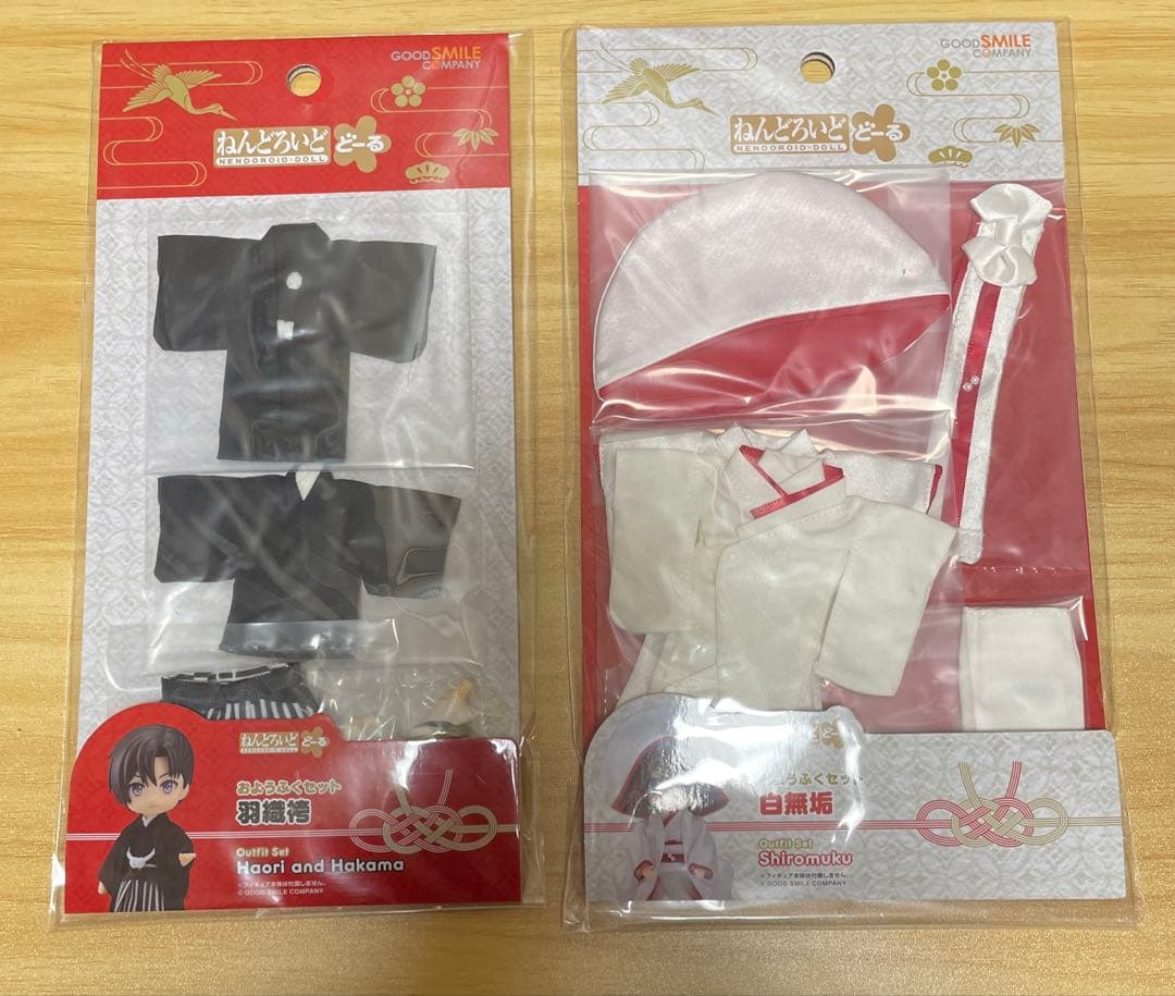 ねんどろいどどーる　お洋服セット　羽織袴　白無垢　服 ねんどろいどどーる おようふくセット 白無垢 (フィギュア) - ホビー