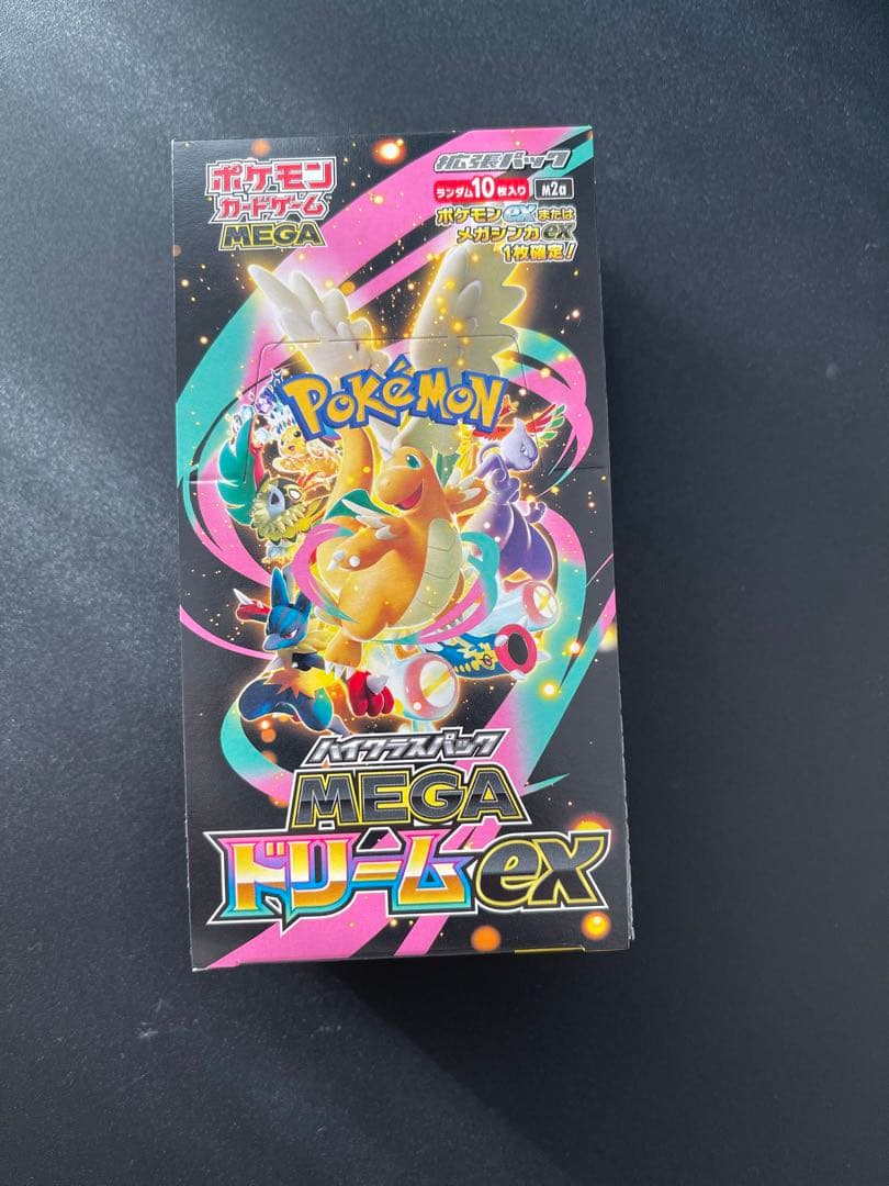 ポケモンカードゲーム MEGAドリームex 1box