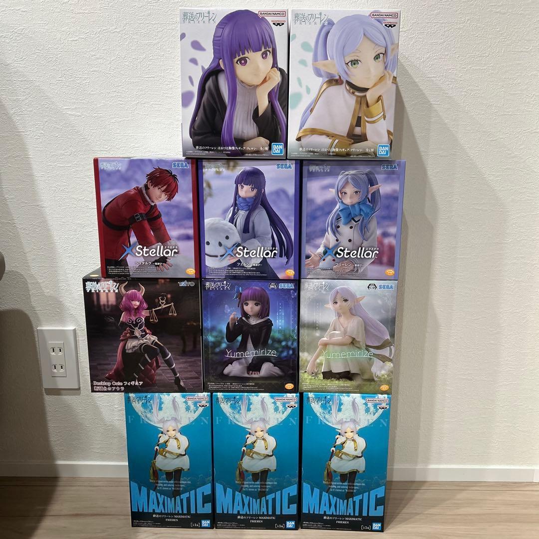 葬送のフリーレン　フリーレン　フェルン　シュタルク　アウラ　まとめ　フィギュア