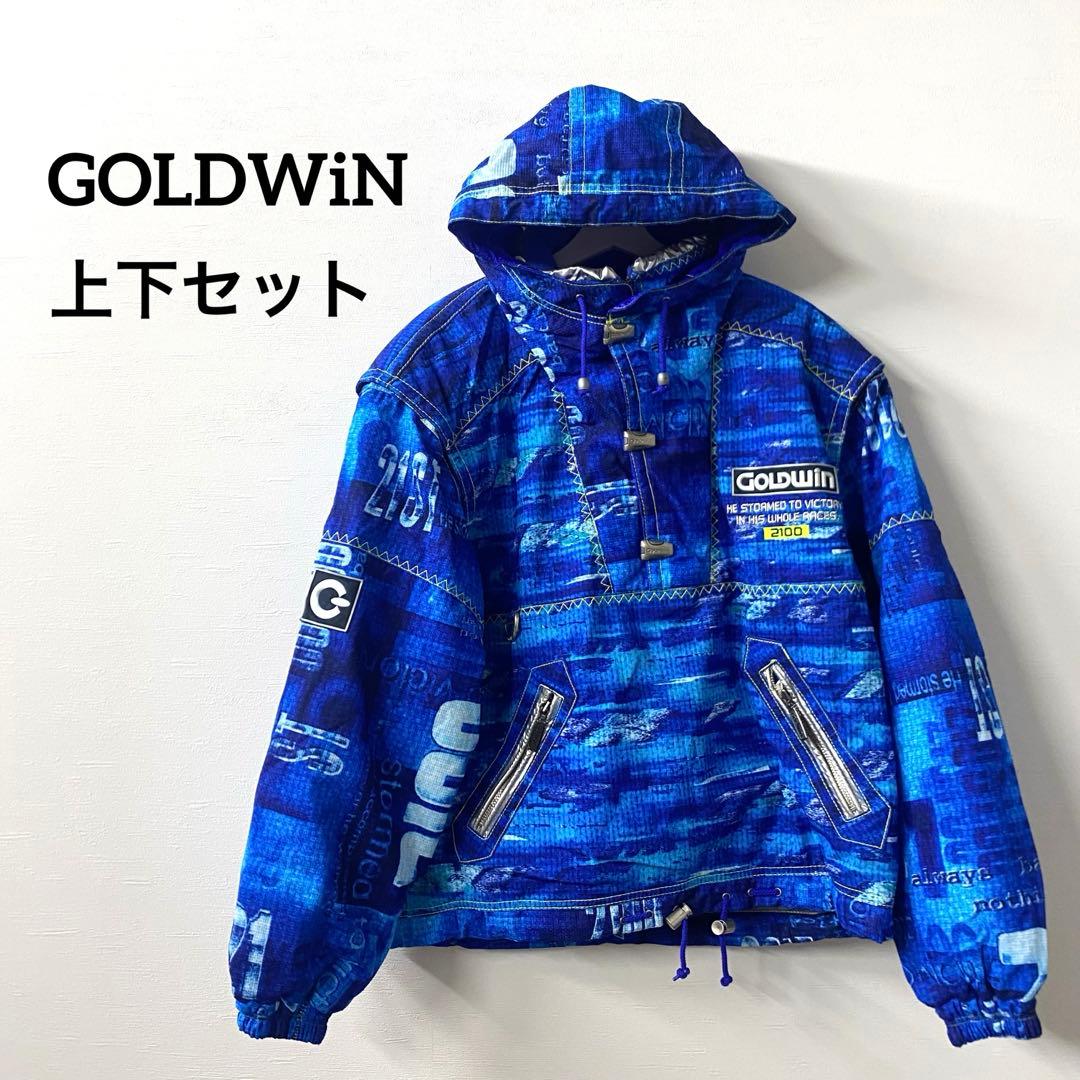 【激レア】GOLDWIN ゴールドウィン　スノボ　スキー　ウェア　ハーフジップ