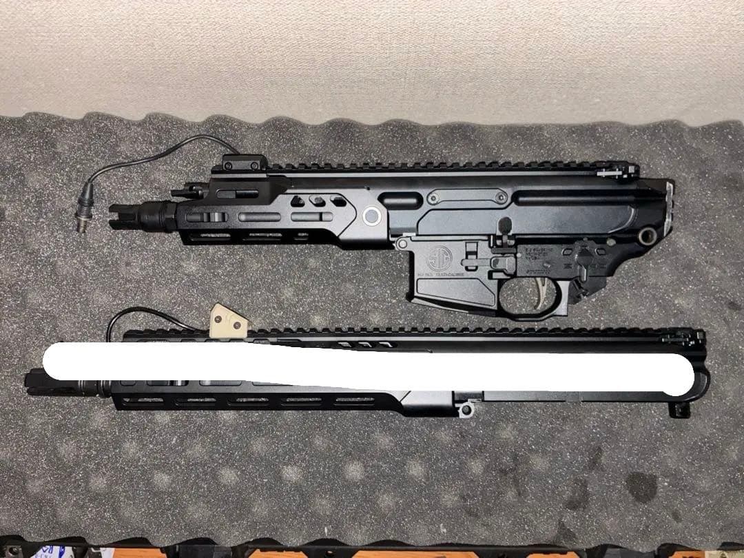 未使用 Toxicant MCX SPEAR LT RSAR アッパー2本 Toxicant MCX SPEAR LT 9 inch SBR 300BLK