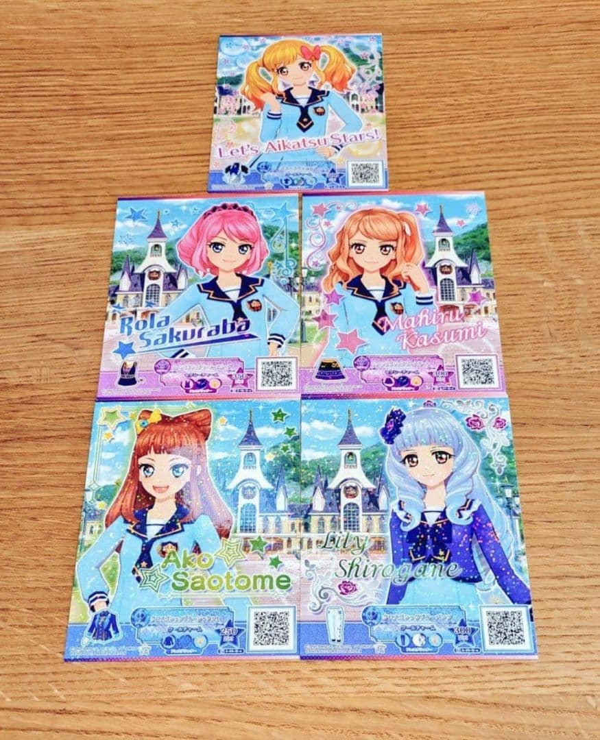 【最終値下げ】アイカツ　レッスン大会限定ブロマイド　フルコンプリートセット