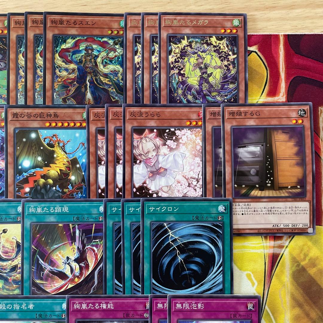 大会構築 絢嵐デッキ トーテムバード ローカストキング フォニクス