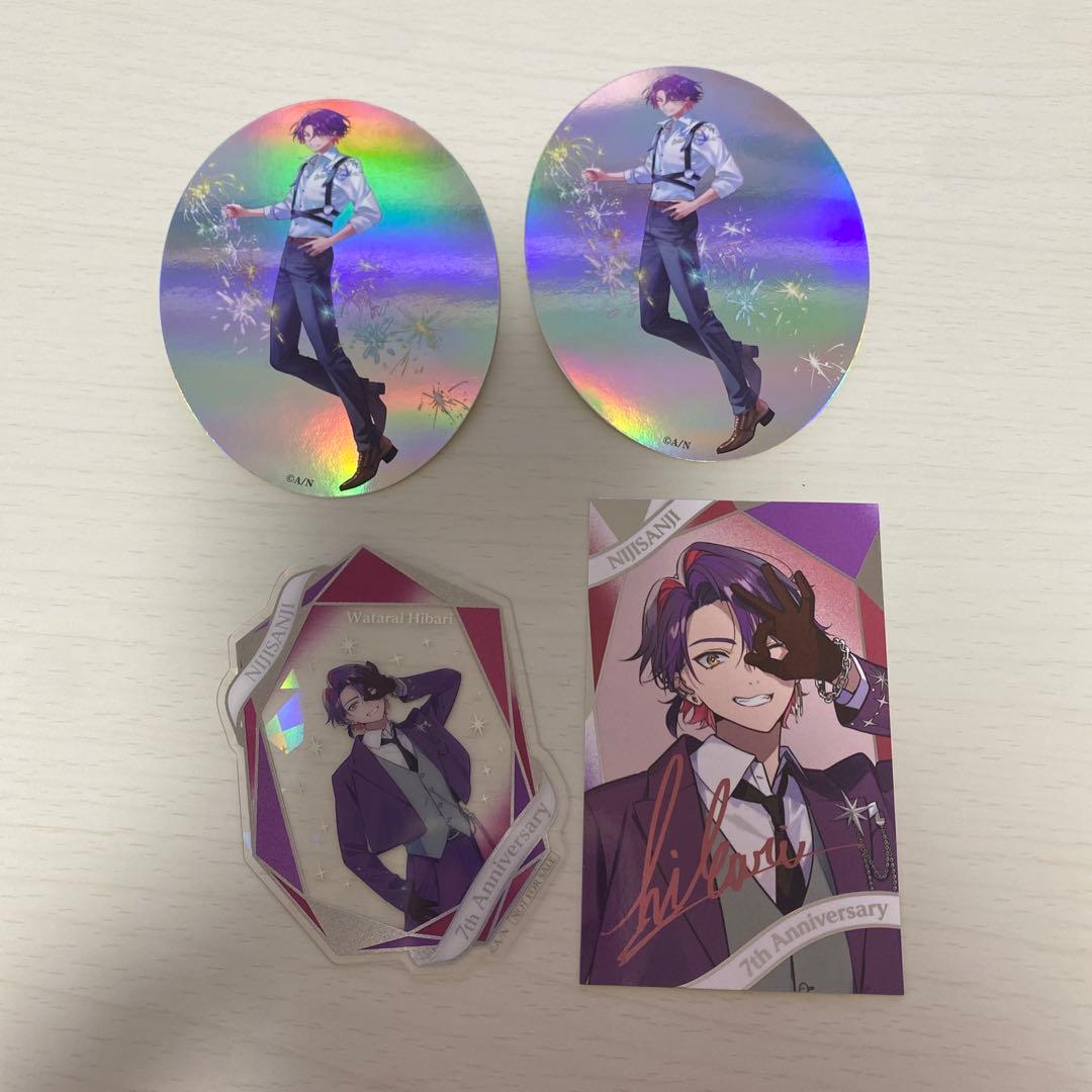 にじさんじ ART OF NIJISANJI チェキ風カード 渡会雲雀 グッズ - メルカリ