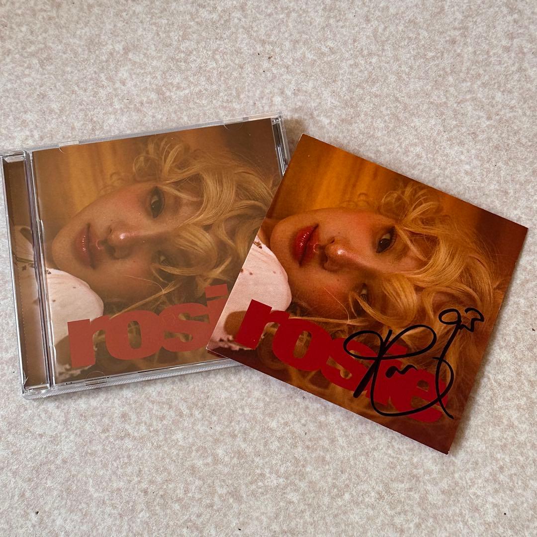 公式☆Rose直筆サインCD☆BLACKPINK☆ロゼ☆APT☆rosie - メルカリ