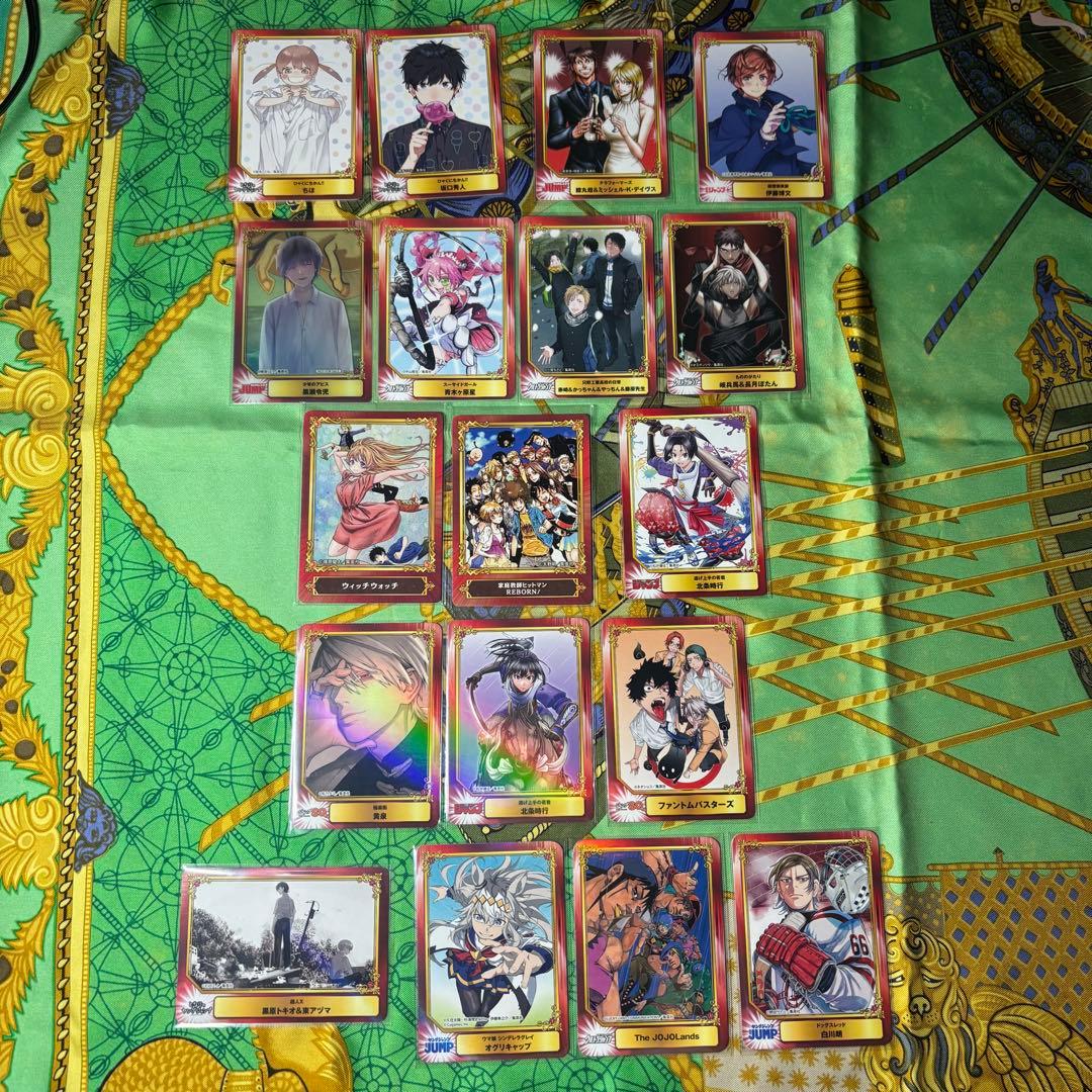 SCFカード ジャンプフェア SCFフェア アニメイト 計18種