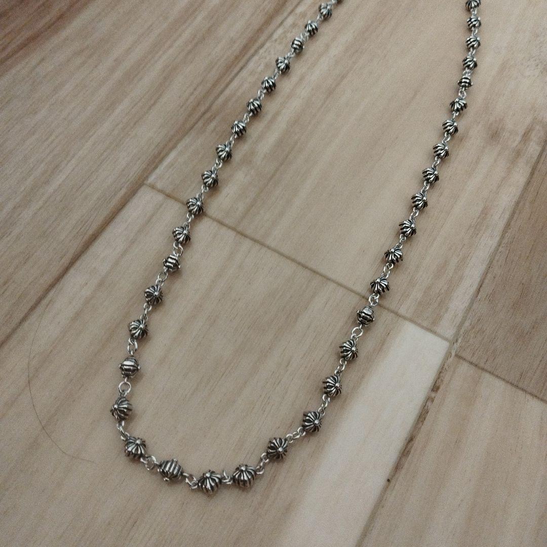 シルバー925刻印 ch刻印 ネックレス クロム