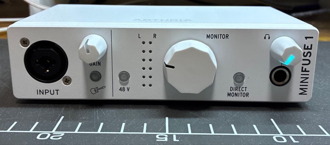 ARTURIA MiniFuse 1 オーディオインターフェース