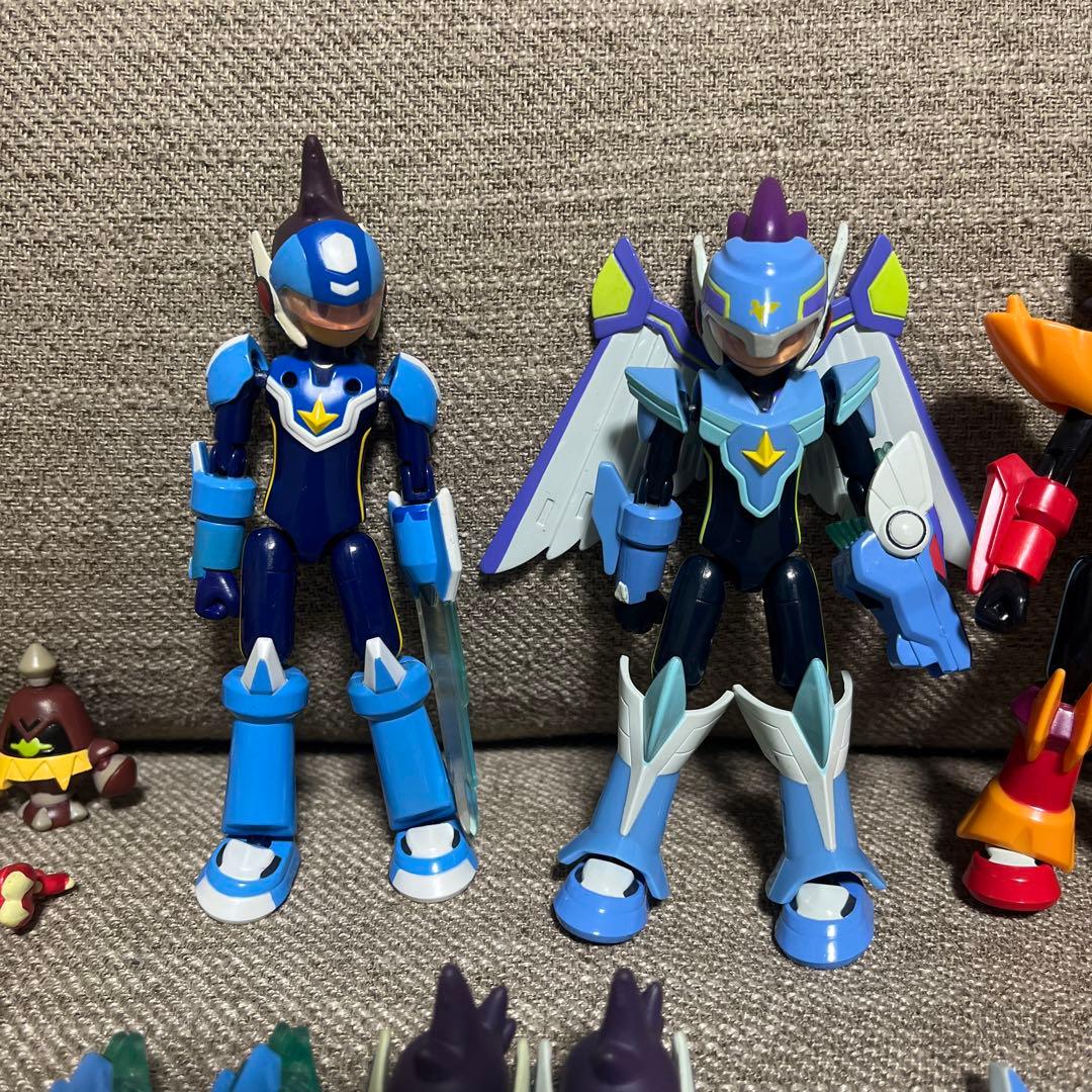 流星のロックマン フィギュア ウェーブバトルモデル DXロックマン 全種