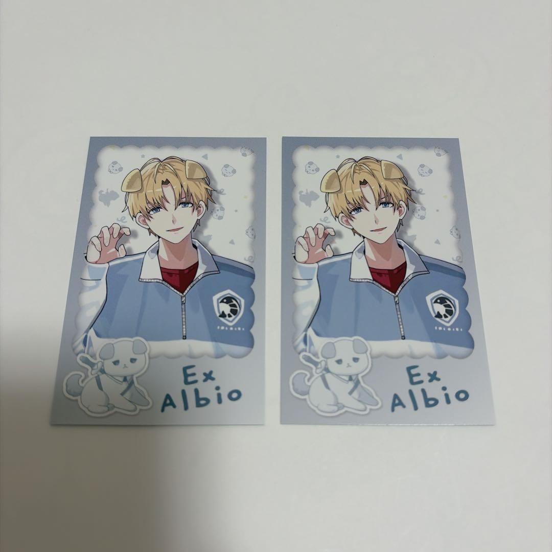 にじさんじ わんにゃんdays vol.2 エクス・アルビオ チェキ風カード