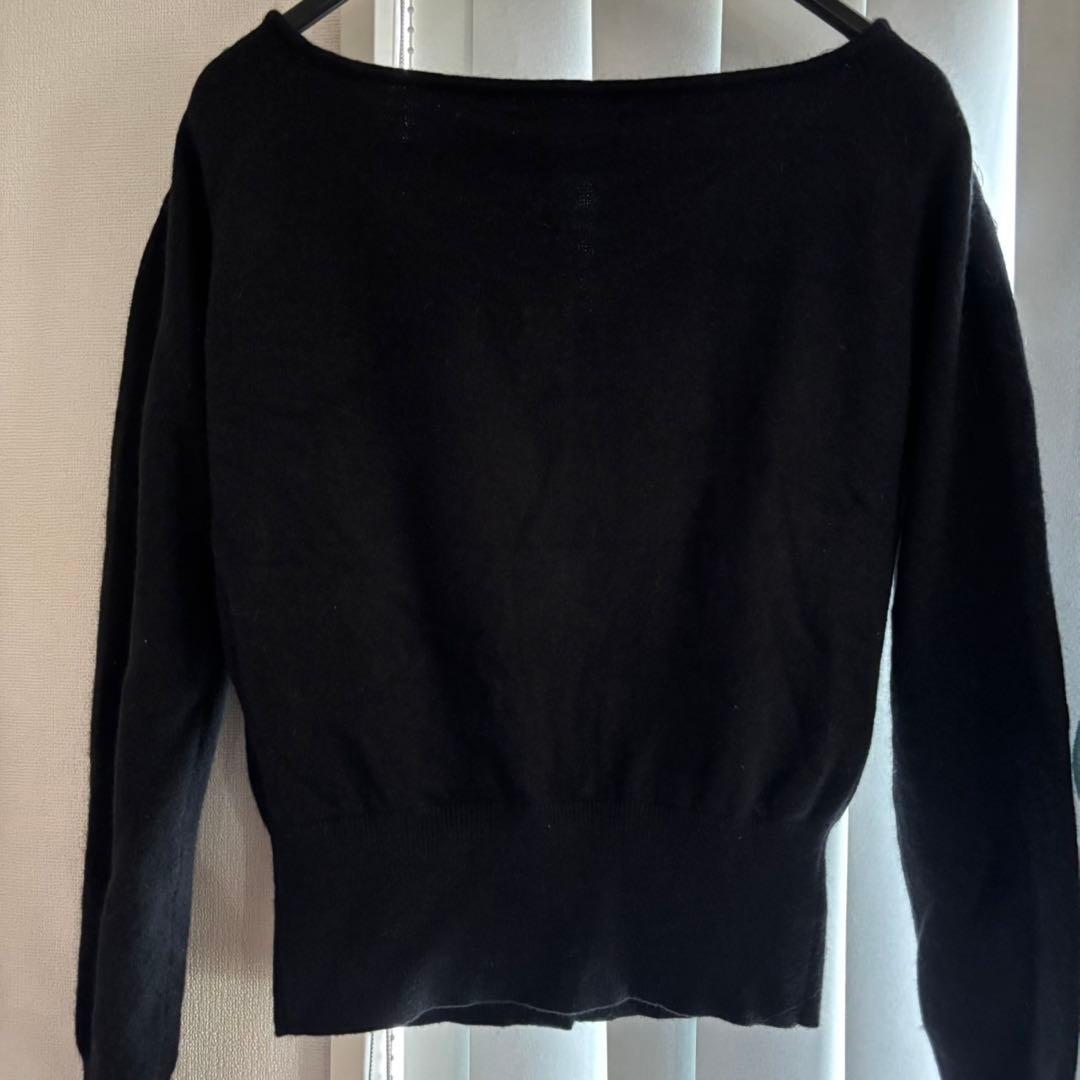 polaura レースフリルカーディガン 黒 ポローラ - メルカリ