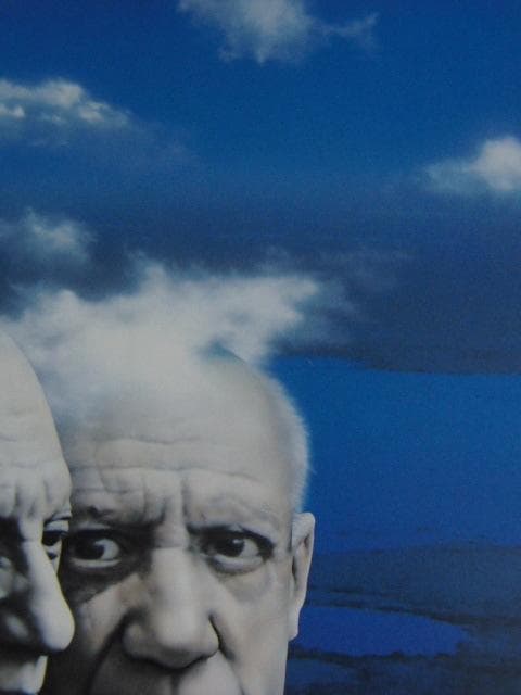 森秀雄、【偽りの青空-GREAT　MOUNTAIN】、希少な大判額装用画集より