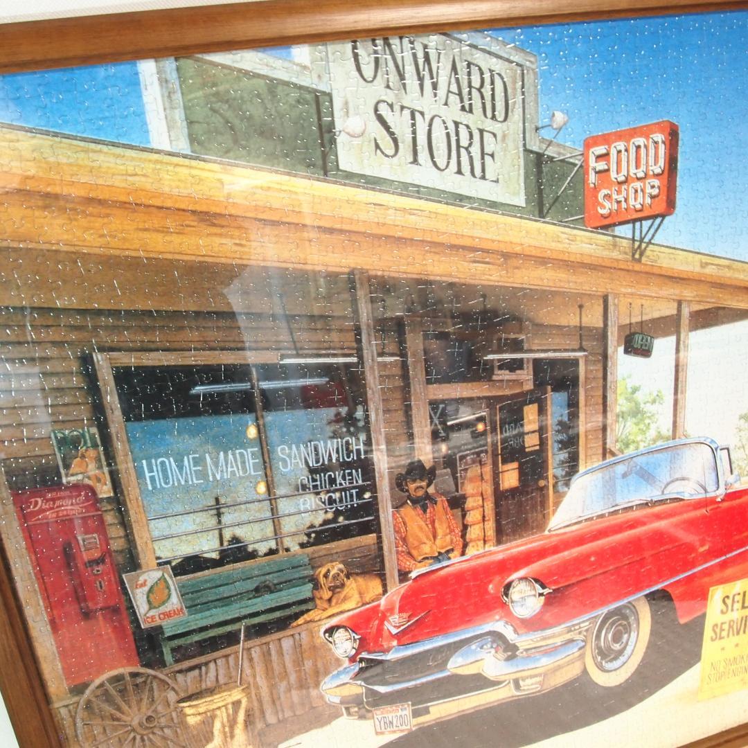 美品】アメリカンカントリー ジグソーパズル 2000ピース ガソリン