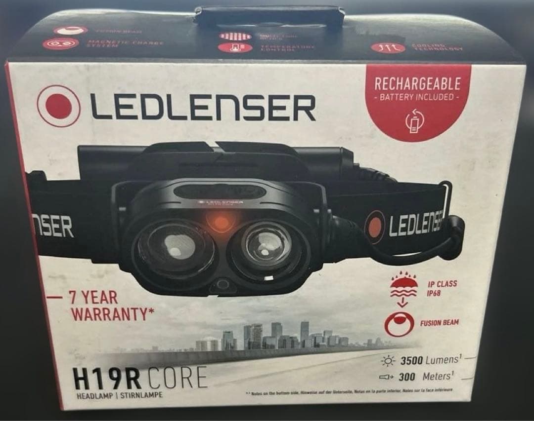 LEDLENSER H19R CORE ヘッドランプ Amazon.co.jp: Ledlenser(レッドレンザー) H19R Core LEDヘッドライト
