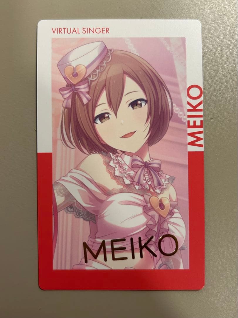 プロセカ エピカ 1c 箔押し MEIKO メイコ - メルカリ