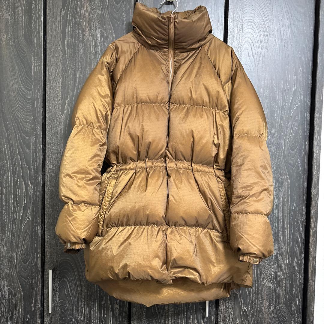conteコンテ リバーシブルダウンジャケット ブラウン - メルカリ