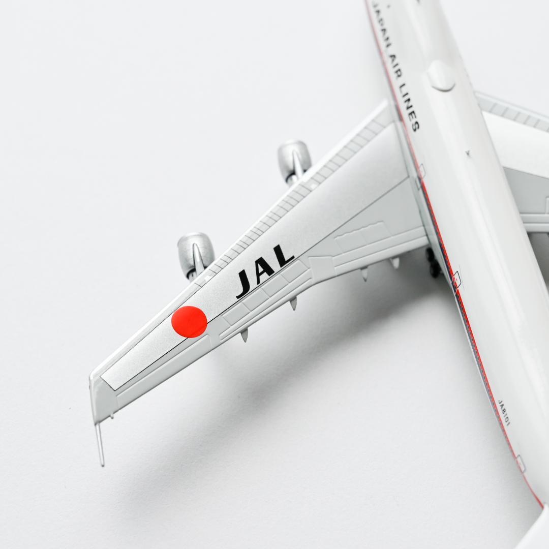 JAL 日本航空 B747-100 旧鶴丸 JA8101 HX 1/400 - メルカリ