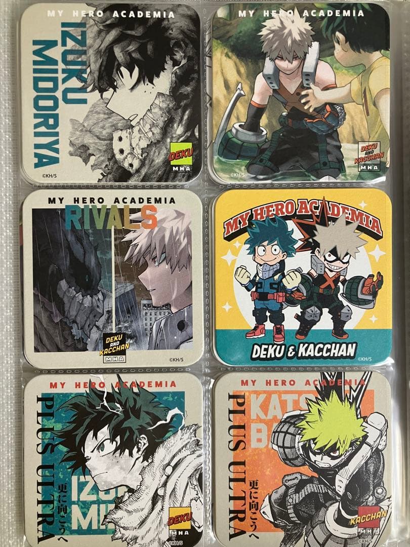 ヒロアカ アートコースター RIVALS 全種セット（48種入り