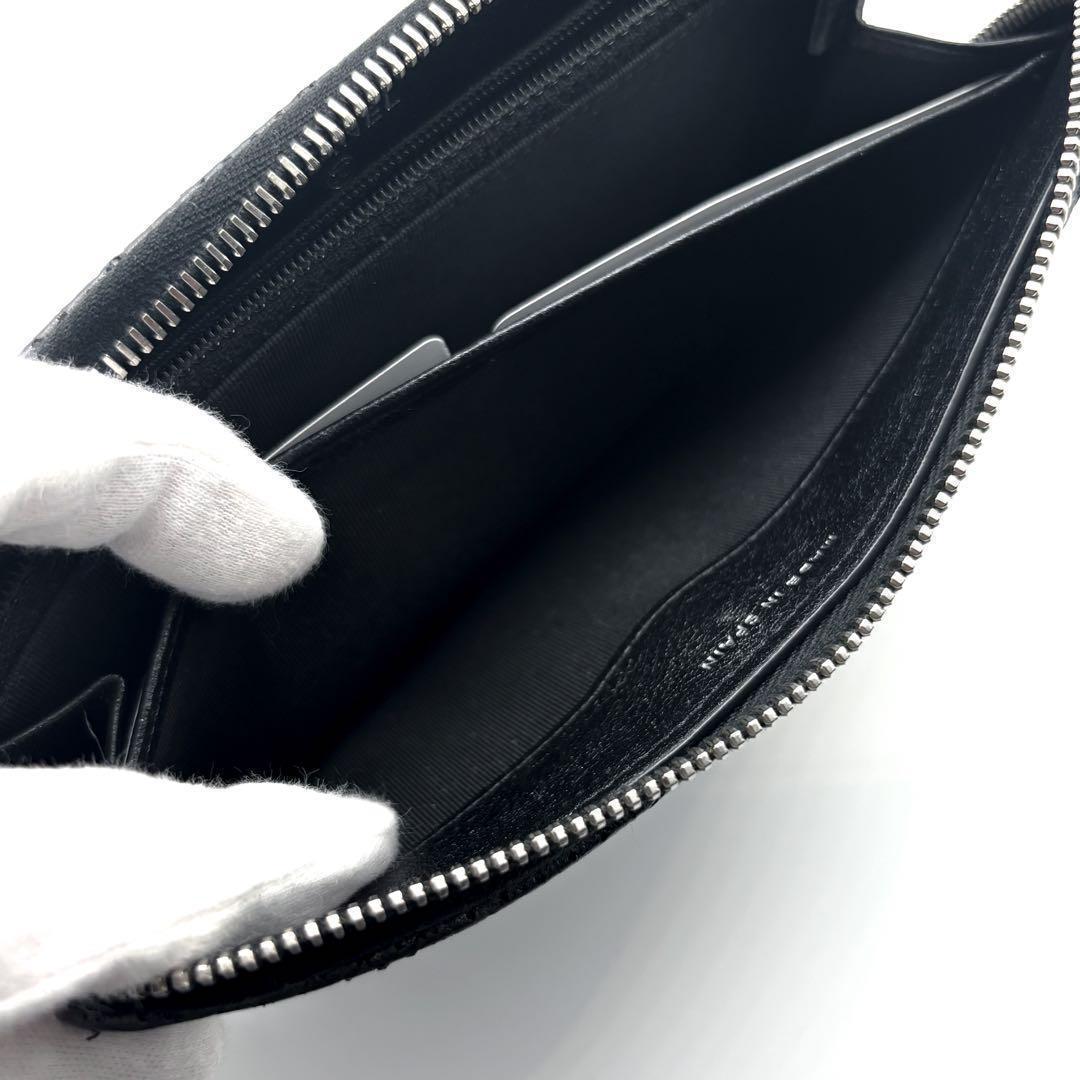 極美品✨】シャネル 長財布 マトラッセ パンチング ラウンドジップ