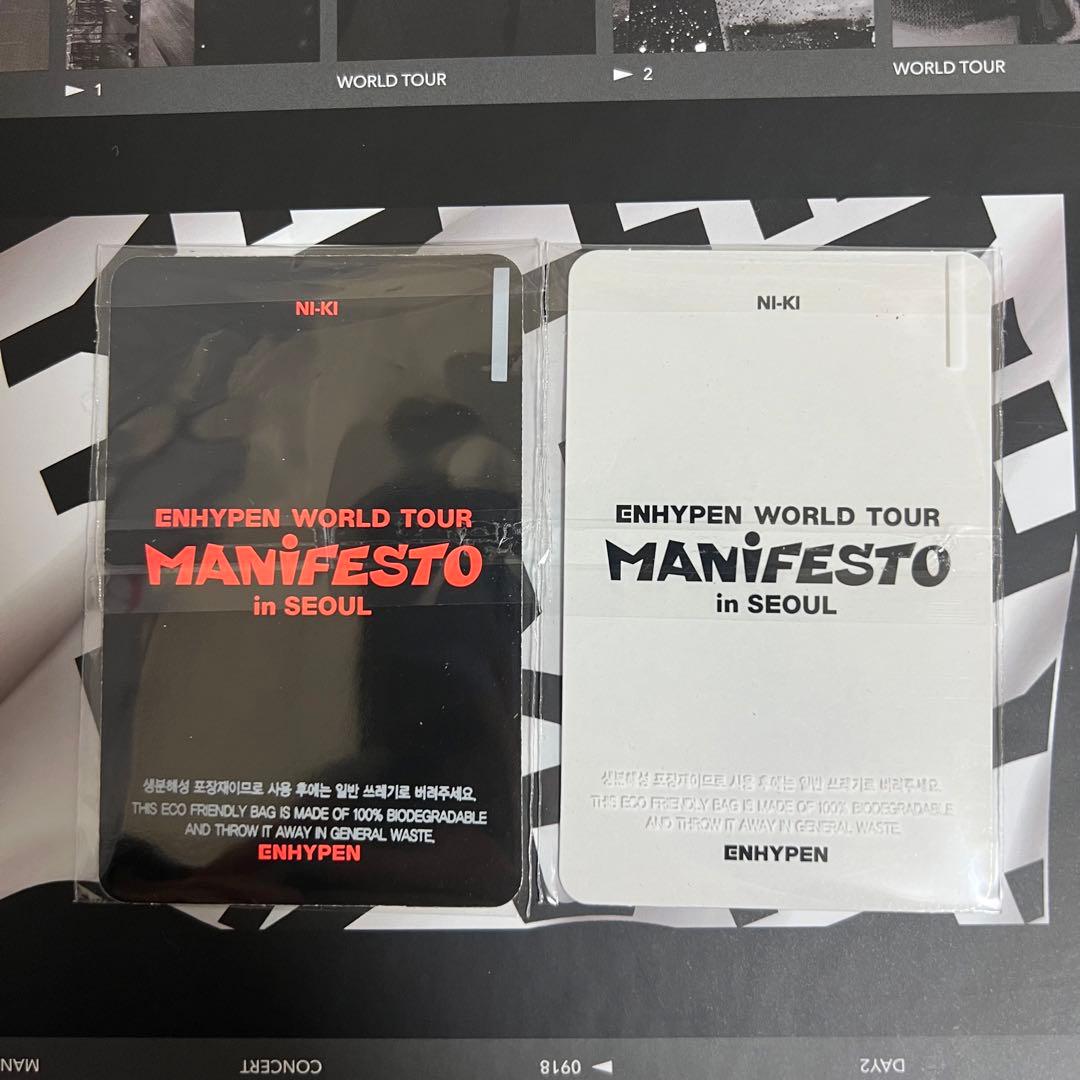 ENHYPEN MANIFESTO トレカ ニキ