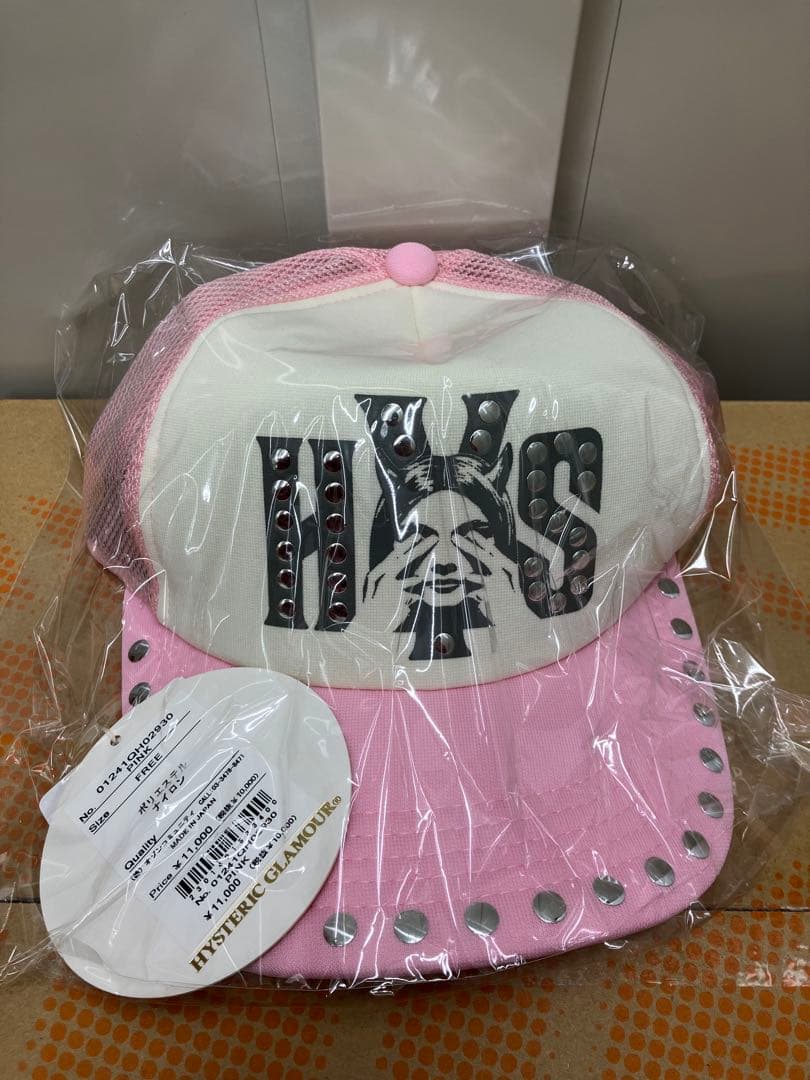 帽子 HYSTERIC GLAMOUR See No Evil Studded Cap