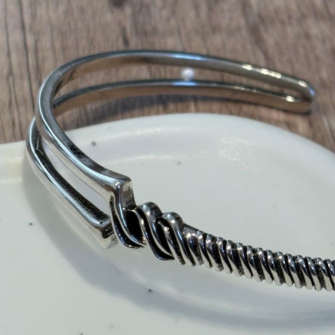 エヴァンゲリオン ロンギヌスの槍 バングル ブレスレット シルバー