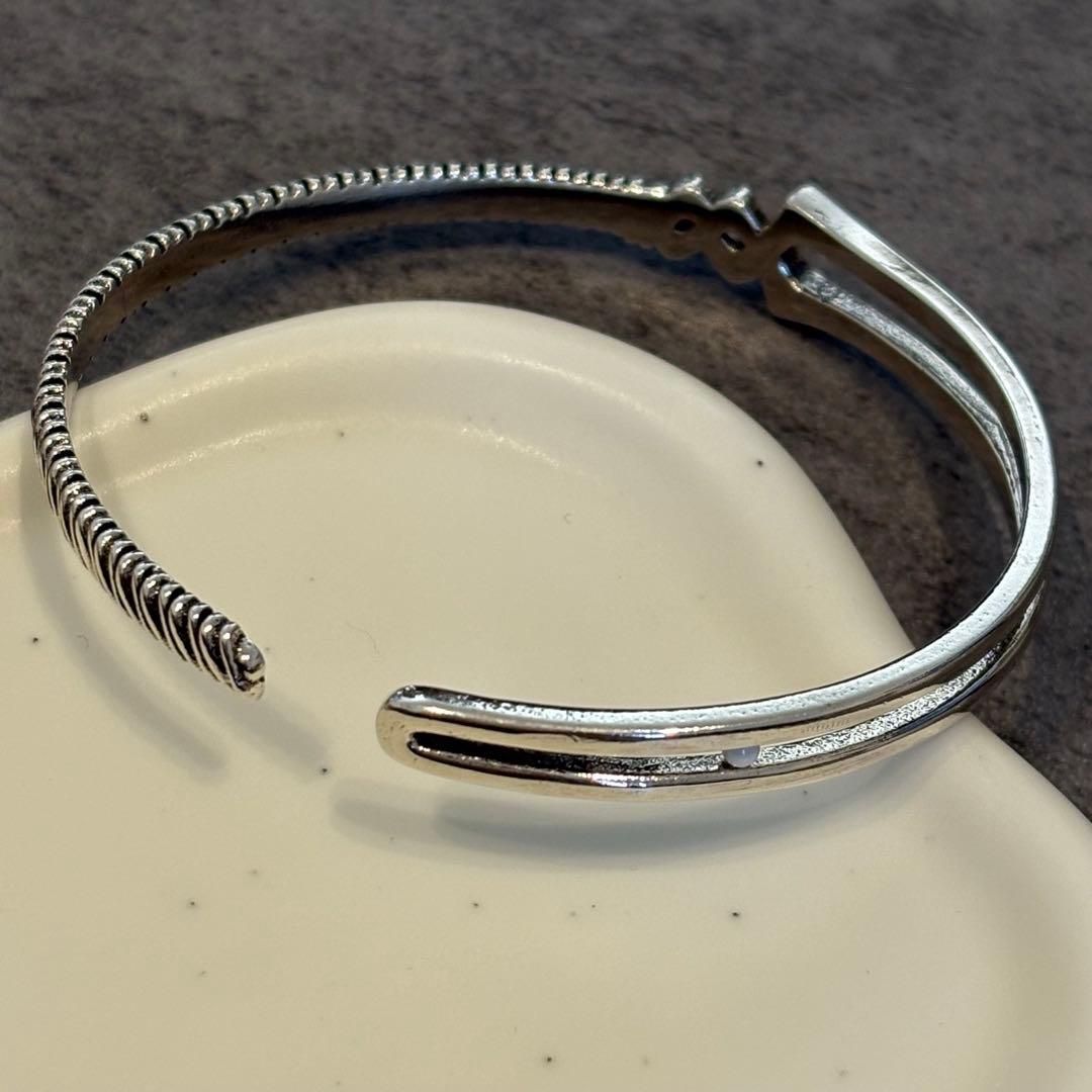 エヴァンゲリオン ロンギヌスの槍 バングル ブレスレット シルバー