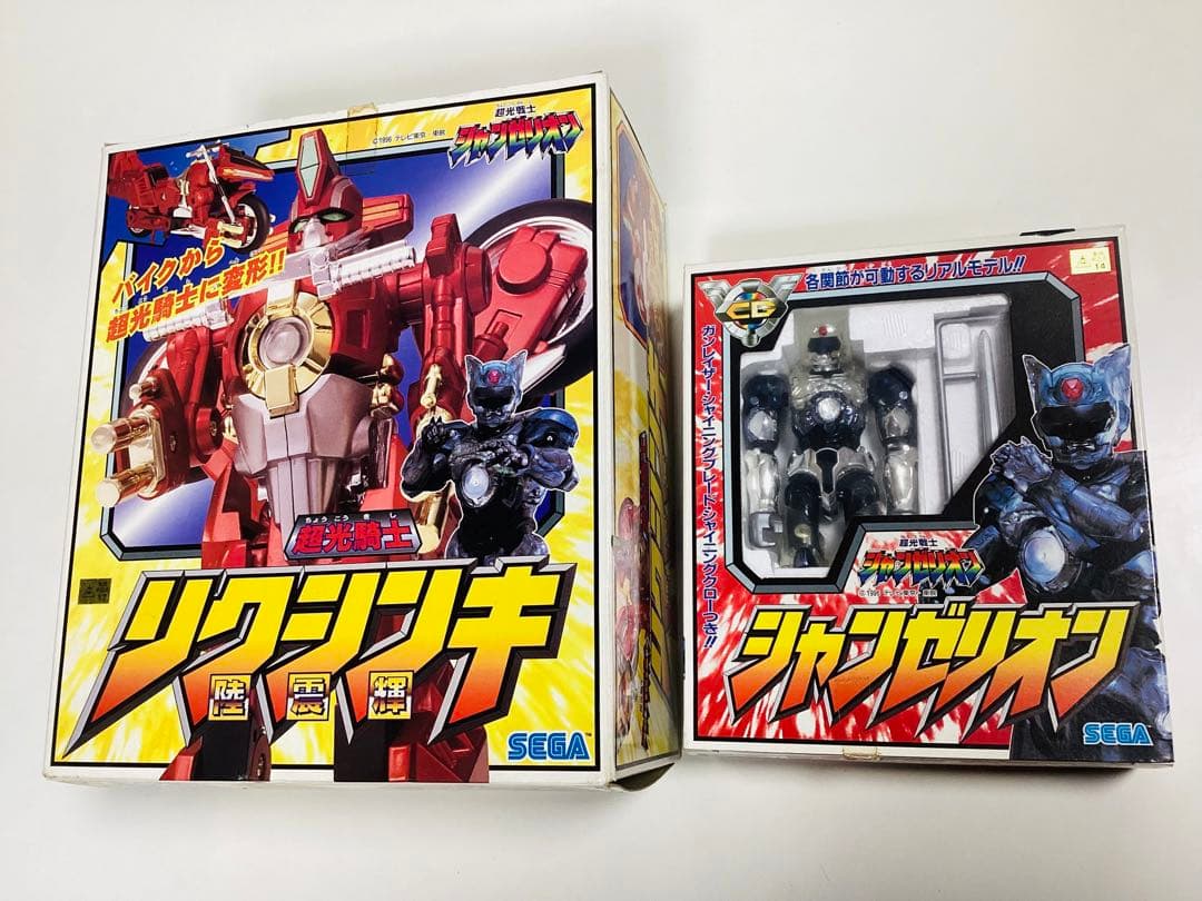 1996 超光戦士シャンゼリオン リアルモデル シャンゼリオン 未使用 オマケ付