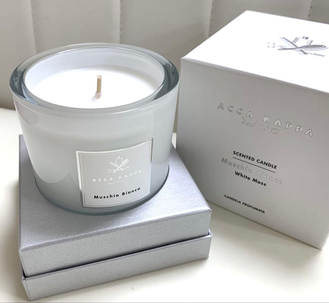ACCA KAPPA「ホワイトモス　キャンドル180g」新品・未使用