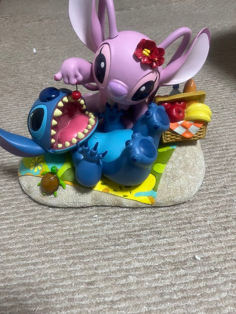 限定品 リロアンドスティッチ エンジェル ビッグフィギュア ディズニーストア