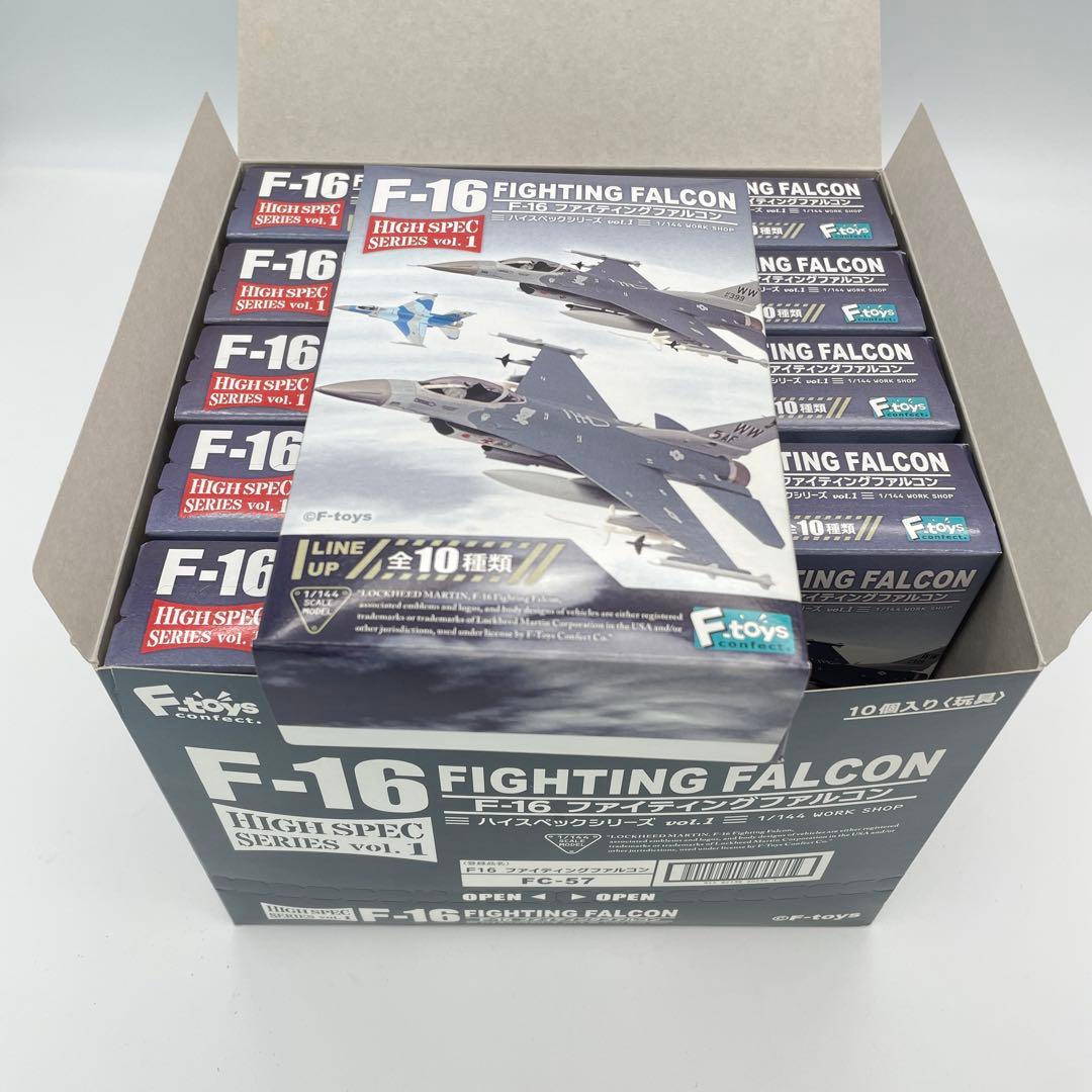 【N10】全10種　F-16 ファイティングファルコン　ハイスペックシリーズ