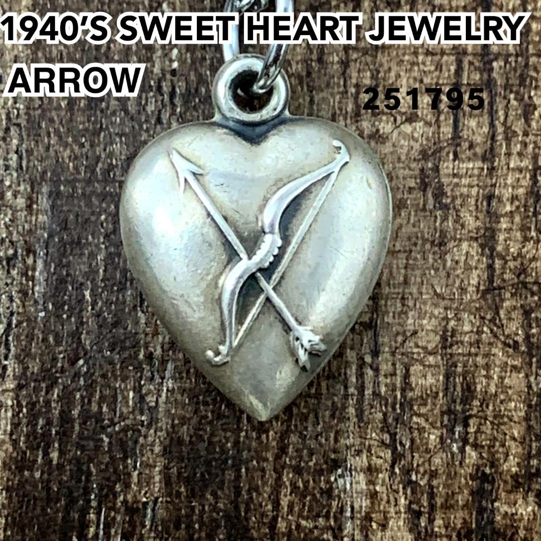スウィートハートジュエリー アロー 弓矢 シルバー ヴィンテージネックレス スウィートハートジュエリー アロー 弓矢 シルバー ヴィンテージ