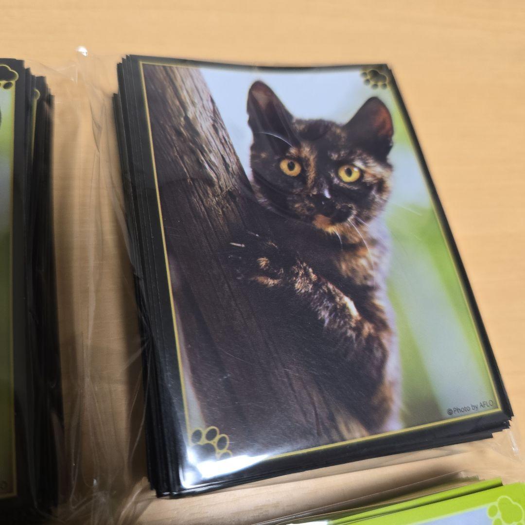 未開封、匿名配送】トレカアイテムくじ 猫これくしょん スリーブセット