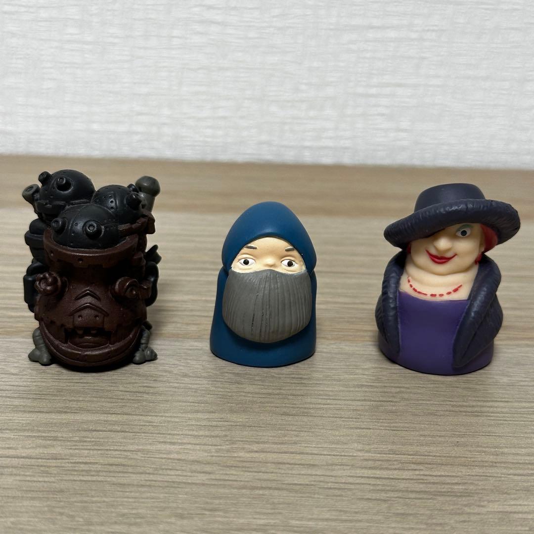 ジブリ 指人形 ソフビ ハウルの動く城 指人形10体セット カルシファー