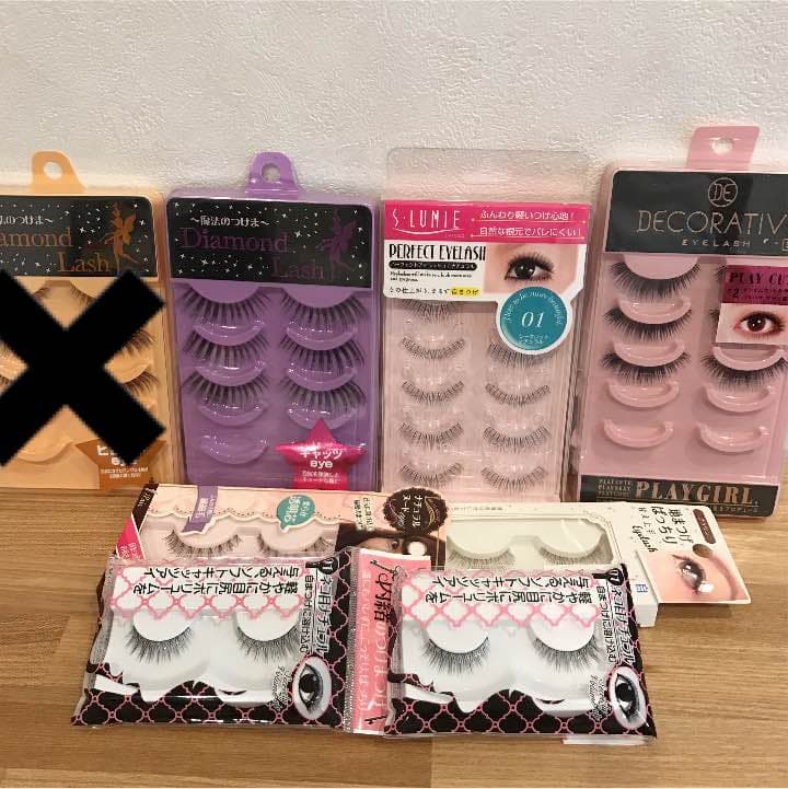 ダイヤモンドラッシュ DECORATIVE つけまつげセット