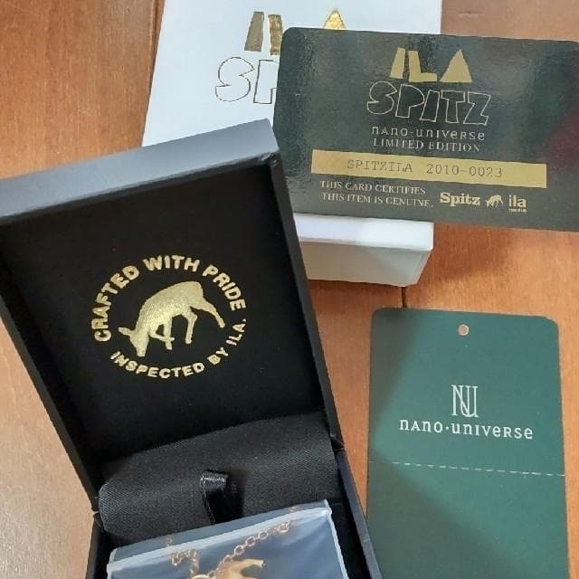 限定品】Spitz+ila チョーカー&ピンバッジ nano・universe - メルカリ