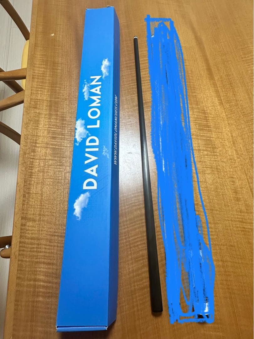 David loman Pro ビリヤードキューシャフト。12,5mm