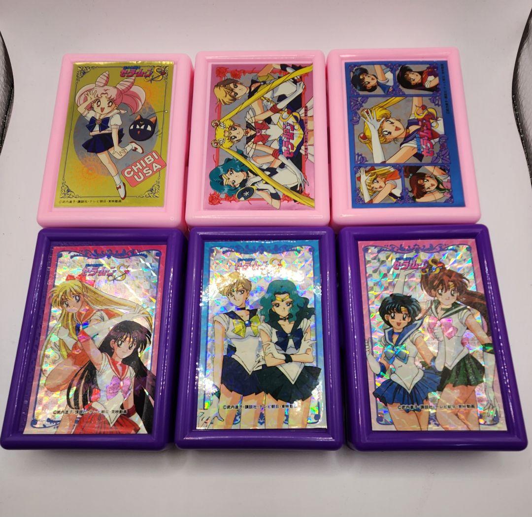 美少女戦士セーラームーン カード大量セット キラ多数 カードケース付き 当時物 セーラームーン カード トレカ カードダス キラ ケース 希少 レア
