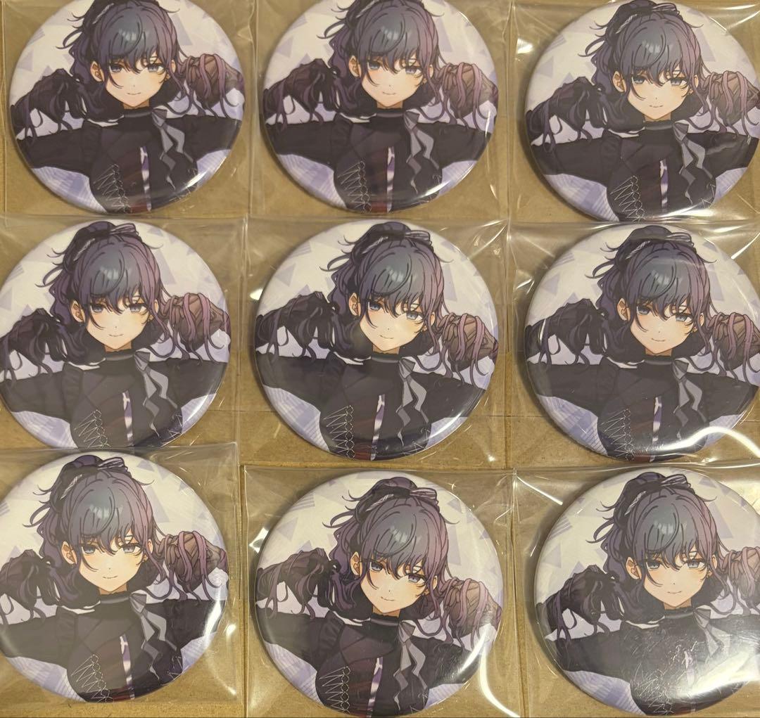 朝比奈まふゆ　プロセカ　CD エンパープル　特典　缶バッジ　化けの花