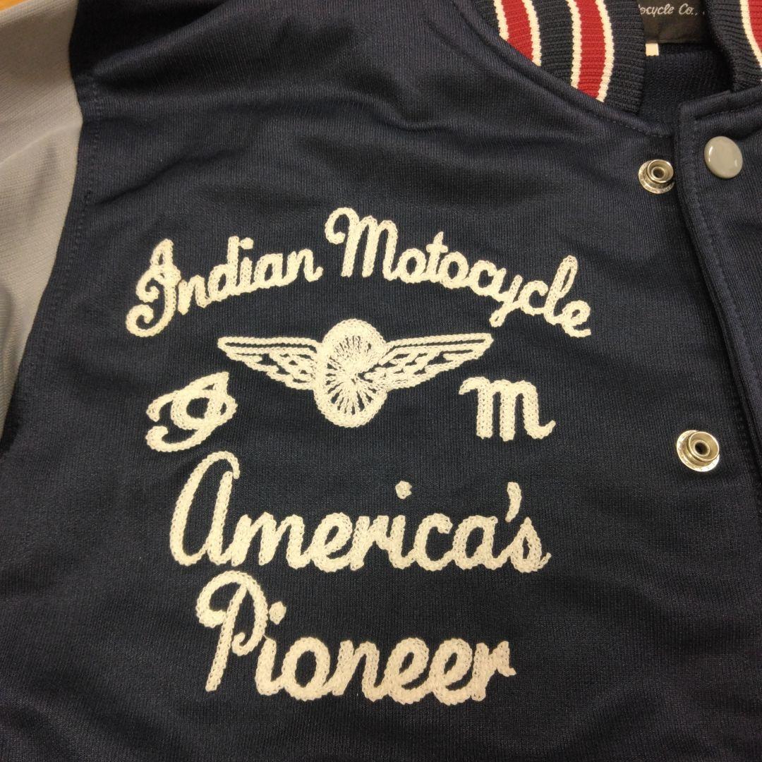 超美品】Indian Motocycle 刺繍ワッペン ジャージ スタジャン - メルカリ