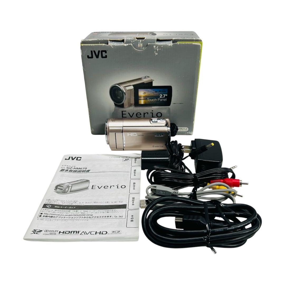 ☆未使用品☆極美品 JVC Everio GZ-HM670 354 - メルカリ