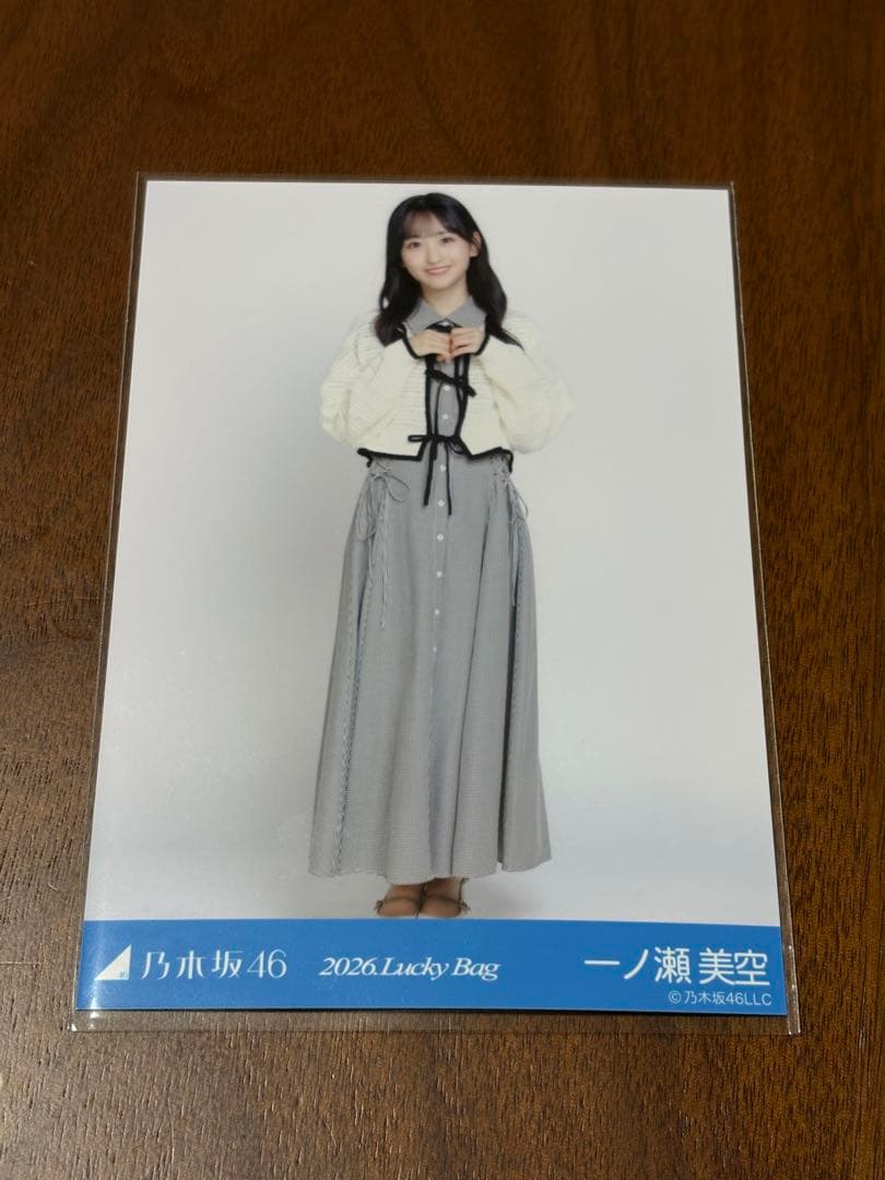 乃木坂46 一ノ瀬美空 2026.Lucky Bag シャツワンピース ヒキ - メルカリ