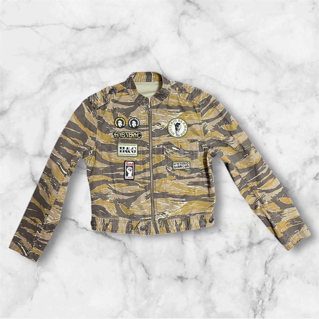 HYSTERIC GLAMOUR 迷彩柄 ジャケット