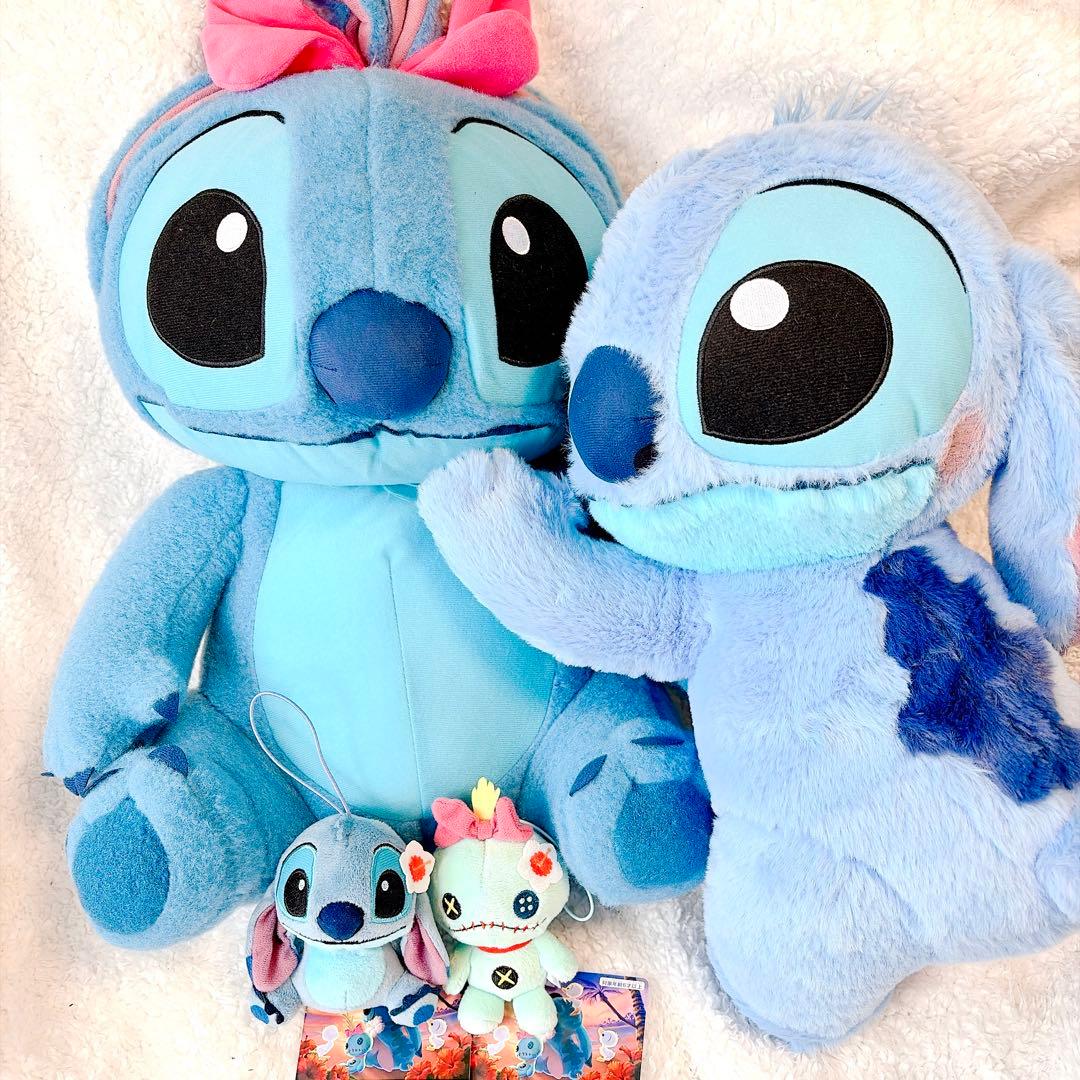 Disney Stitch スティッチ ぬいぐるみ&マスコット 4点 セット