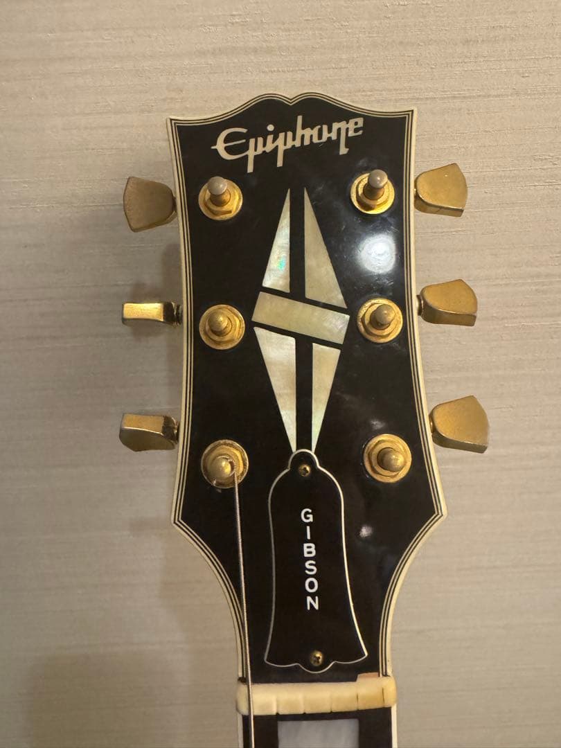 epiphone japan lpc-80 les paul custom訳あり 2001 Epiphone by Gibson Les Paul Custom LPC-80 Made in Japan Fujigen
