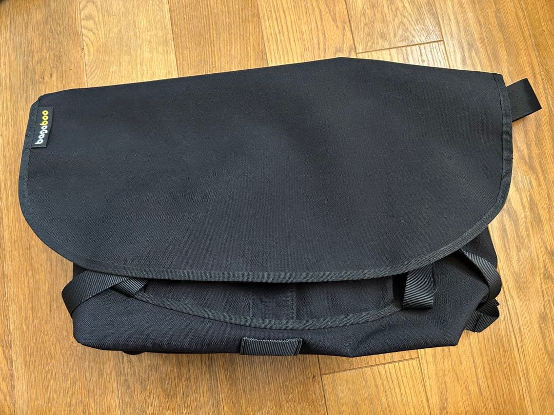 bagaboo ブラック メッセンジャーバッグ BAGABOO* workhorse messenger bag (black) - BLUE LUG ONLINE STORE